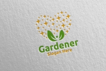Love Botanical Gardener Logo Design Screenshot 5
