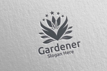 Botanical Gardener Care Logo Design Screenshot 3