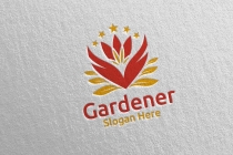 Botanical Gardener Care Logo Design Screenshot 4