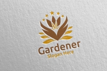 Botanical Gardener Care Logo Design Screenshot 5