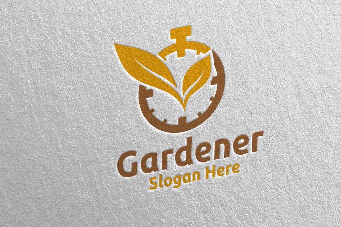 Speed Botanical Gardener Logo by Denayunecs | Codester