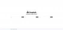 Unsplash Image Search JavaScript Screenshot 1