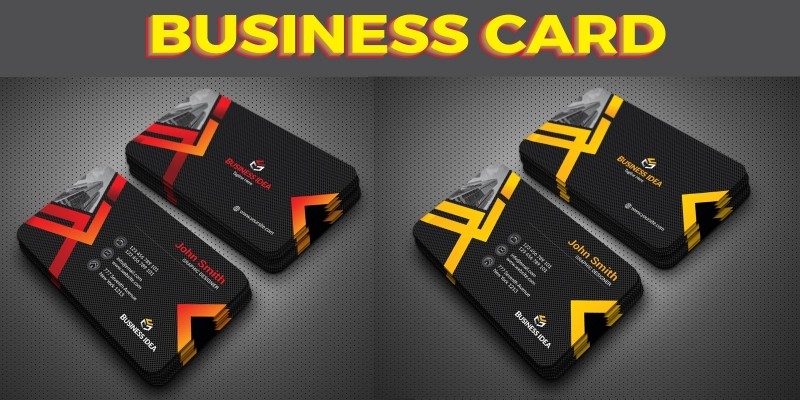 Corporate business card