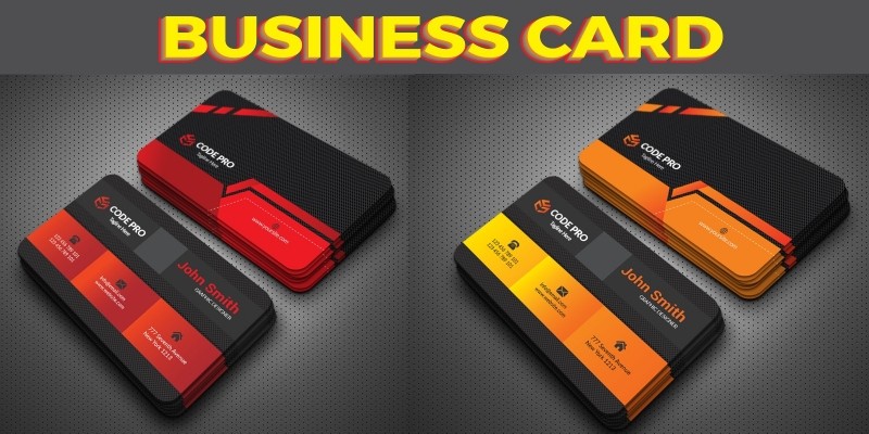 Stylish business card