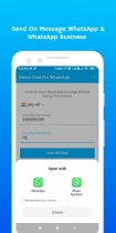 Send Direct Message On WhatsApp Android App Screenshot 4