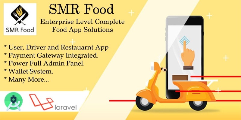 SMR Food - Food Delivery Android App