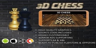 3D Chess Complete Unity Project