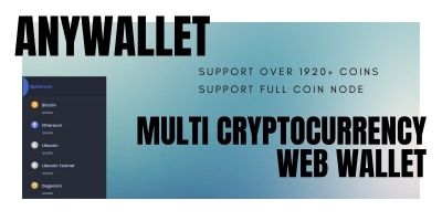 AnyWallet - Multi Cryptocurrency Web Wallet