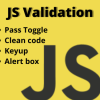 Javascript Keyup With Alert Box Validation Form