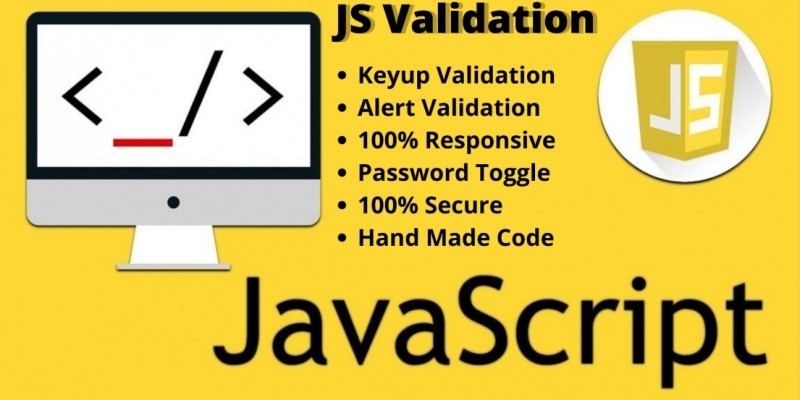 Javascript Keyup With Alert Box Validation Form