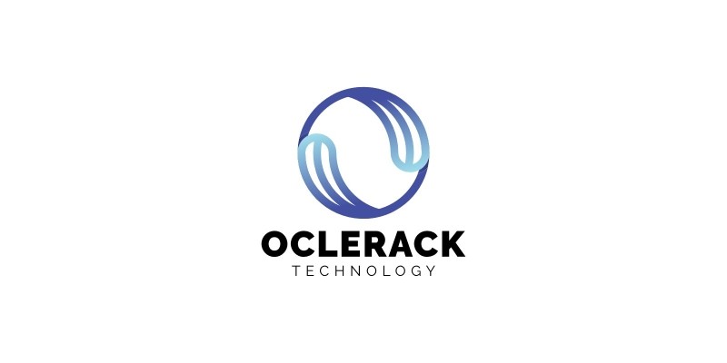 Oclerack - Letter O Tech logo