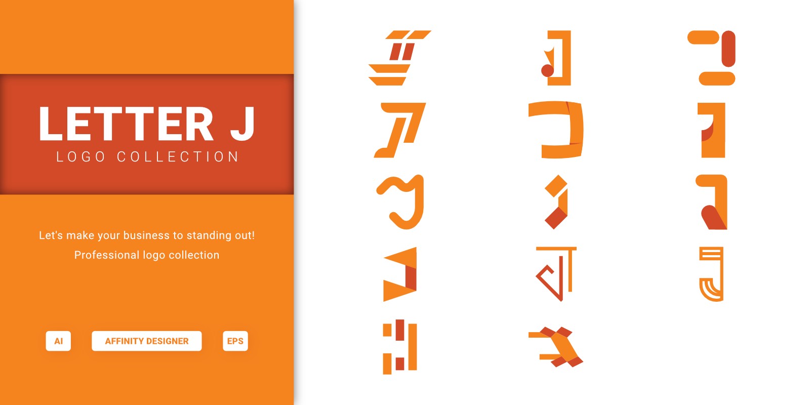 Letter J - Logo Collection