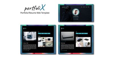 Portfolix - Portfolio And Resume Web Template