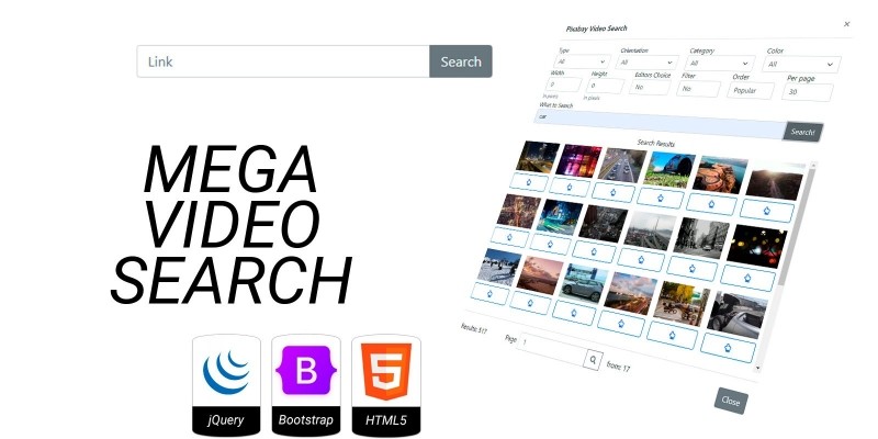 Mega Video Search