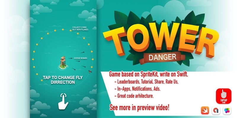 Danger Tower - iOS App Source Code