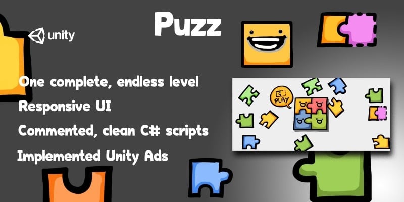 Puzz - Complete Unity Game