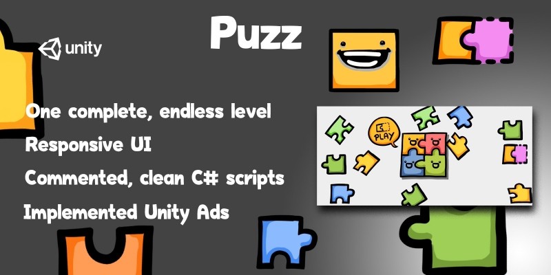 Puzz - Complete Unity Game