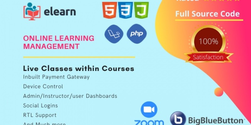eLearn - Online Learning Management System