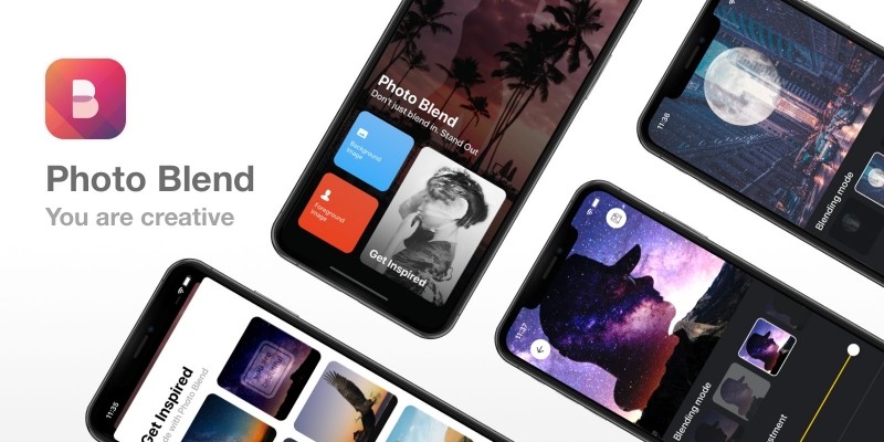 Photo Blend - iOS App Template