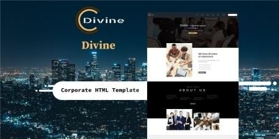 Divine - Multipurpose Corporate HTML Template