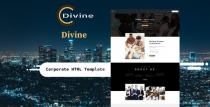 Divine - Multipurpose Corporate HTML Template Screenshot 1