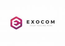 Exocom E Hexagon Logo Screenshot 3