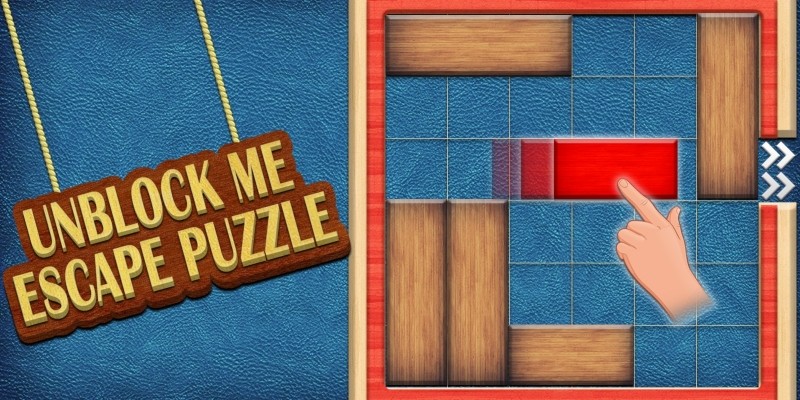 UnBlock Red Wood Escape Puzzle Unity