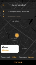 Luxury Taxi App - Flutter UI Kit  Screenshot 2