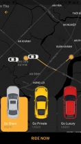 Luxury Taxi App - Flutter UI Kit  Screenshot 4