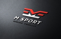 M Letter Wings Logo Screenshot 3