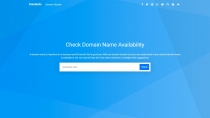 DomainAv - Domain Availability Checker PHP Script Screenshot 1