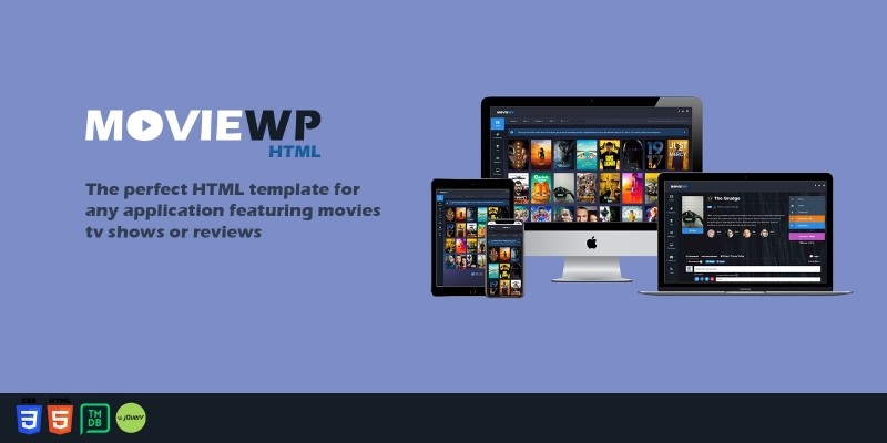 MovieWP - HTML template