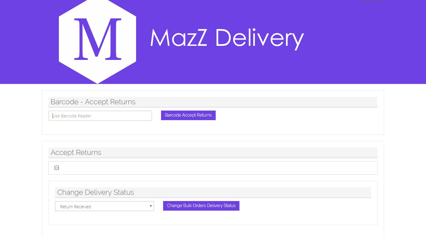 Mazz Delivery And Courier Management System by Mazzits