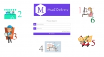 Mazz Delivery And Courier Management System Screenshot 2