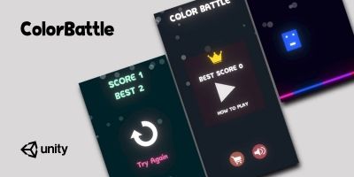 ColorBattle - Complete Unity Game