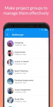 MyManager - Project Management Android App Screenshot 1