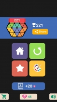 Hexa 1010 Puzzle Game Complete Unity Project Screenshot 9