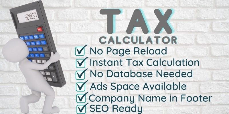 GST Tax Calculator with Jquery and Ajax