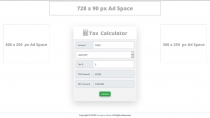 GST Tax Calculator with Jquery and Ajax Screenshot 3