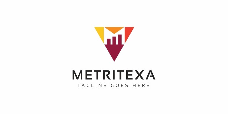 Metritexa M Letter Logo