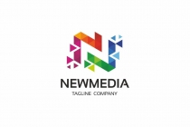 N Letter Colorful Pixel Logo Screenshot 5