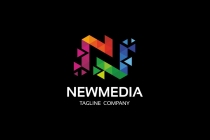 N Letter Colorful Pixel Logo Screenshot 6