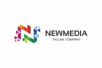 N Letter Colorful Pixel Logo Screenshot 7