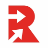 R Letter Arrows Logo