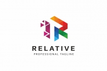R Letter Colorful Pixel Logo Screenshot 1