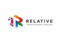 R Letter Colorful Pixel Logo Screenshot 3