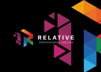R Letter Colorful Pixel Logo Screenshot 4