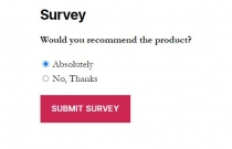 WC Product Survey – WooCommerce Plugin Screenshot 4