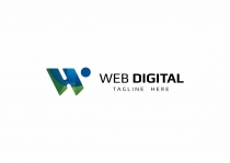 Web Digital W Letter Logo Screenshot 3