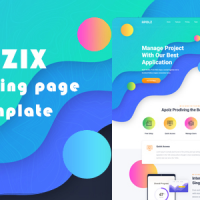 Appziz - App Landing Page HTML Template